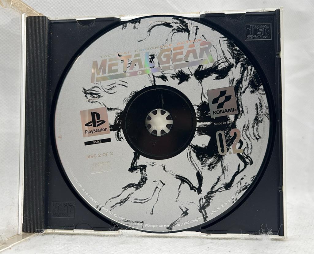 Metal Gear Solid for PlayStation 1 (PAL). Disc 2 only., Enlèvement ou Envoi, Utilisé