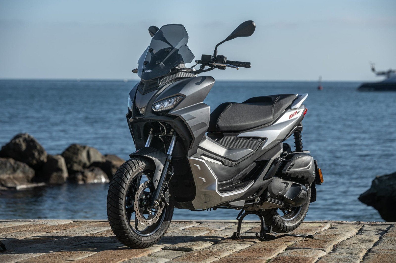 Aprilia srgt200 en parfait état., Vélos & Vélomoteurs, Scooters | Aprilia