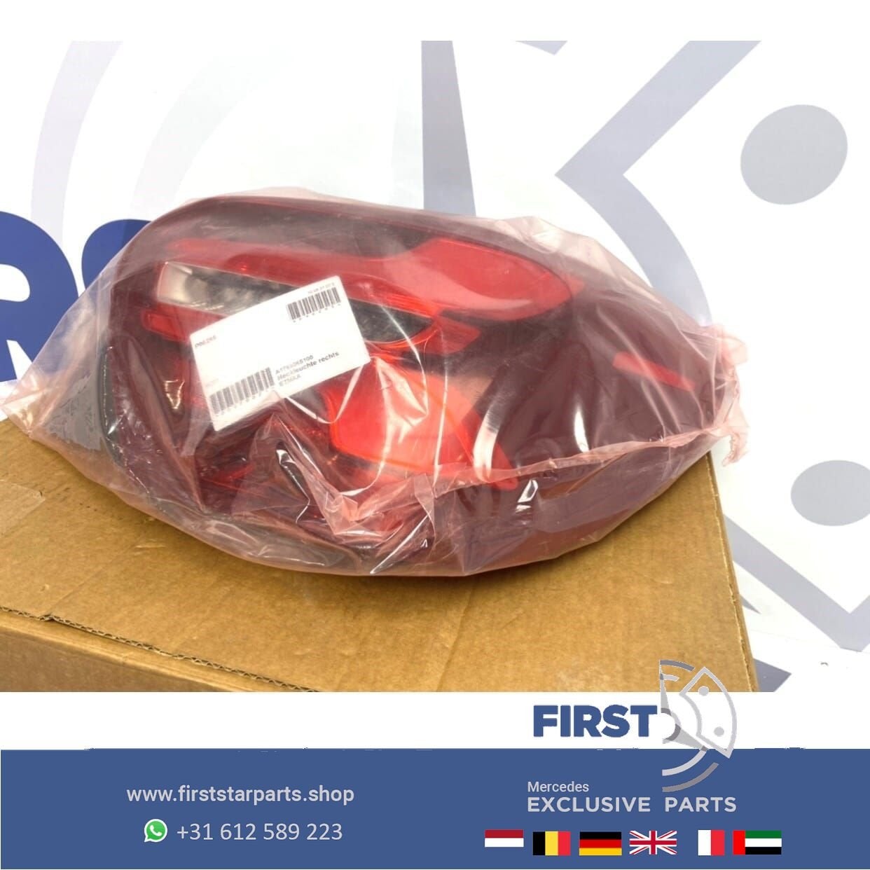 W176 Facelift achterlicht RECHTS VOL LED MB A Klasse 2013-20, Auto-onderdelen, Gebruikt, -, Ophalen of Verzenden, -