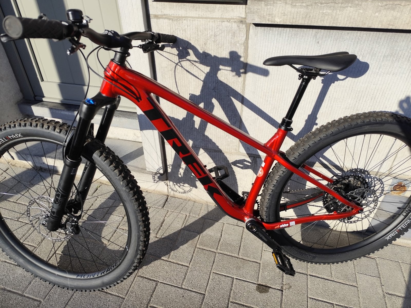 Trek Roscoe Mountainbike Maat Medium, Fietsen en Brommers, Fully, Ophalen, Zo goed als nieuw, Trek
