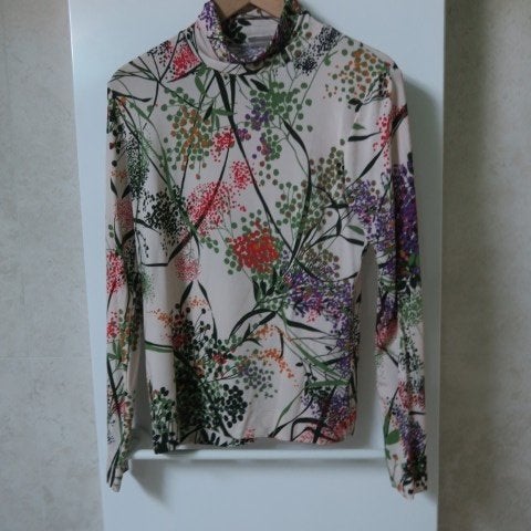 Printed high-neck jersy pull Dries van Noten mt L, Multicolore, Taille 42/44 (L), Neuf, DRIES VAN NOTEN