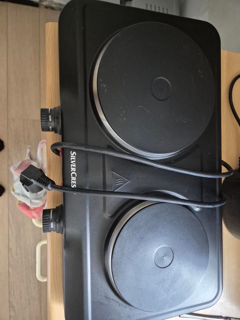 Electrisch kook vuur, Elektronische apparatuur, Ophalen, 3 kookzones of minder, Zo goed als nieuw, Vrijstaand