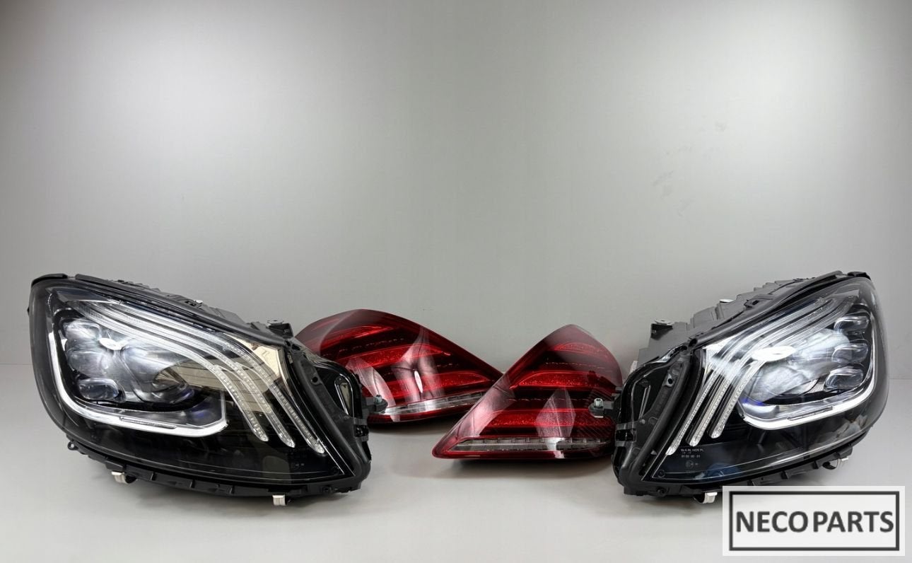MERCEDES W222 KOPLAMP-ACHTERLİCHT L-R, Gebruikt, -, Ophalen of Verzenden, -