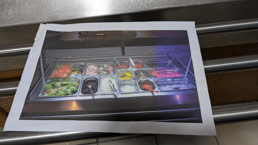 Saladette, salade bar, Articles professionnels, Horeca | Food, Enlèvement