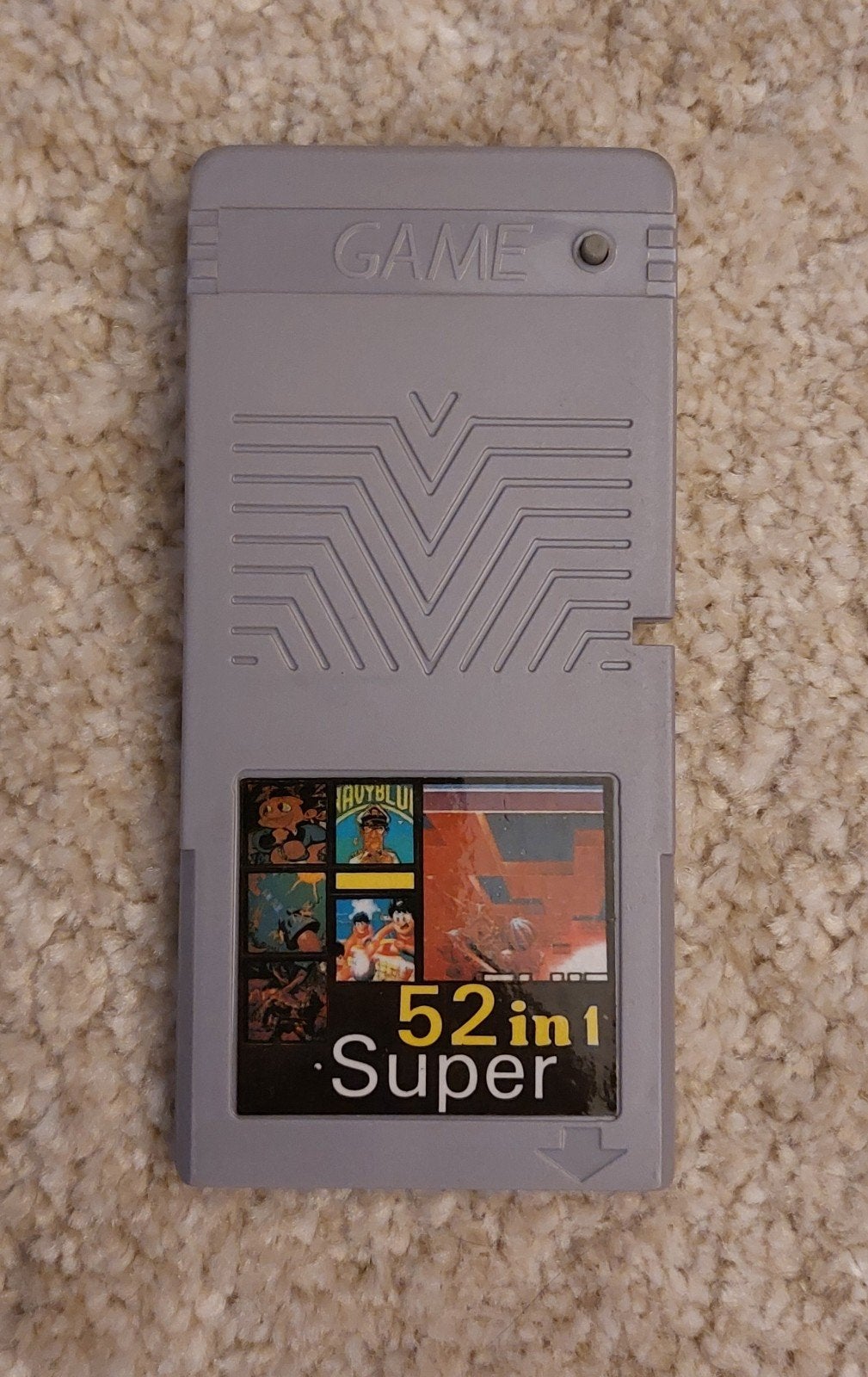 Super 52 en 1 - Chariot multifonction long - Cartouche multi, Consoles de jeu & Jeux vidéo, Enlèvement ou Envoi