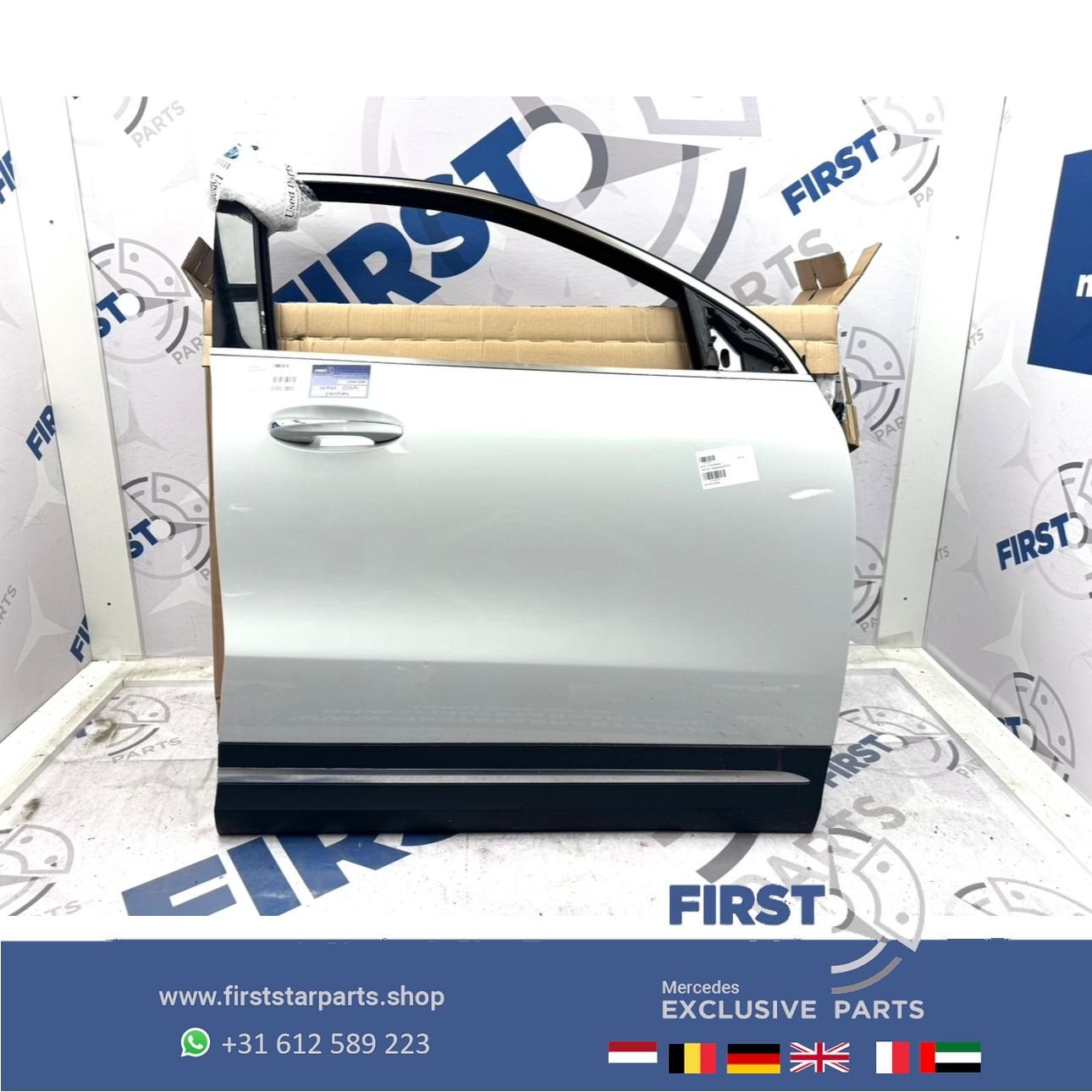 H243 EQA DEUR PORTIER RECHTS VOOR COMPLEET A2477202803 Merce, Utilisé, Porte, Avant, -