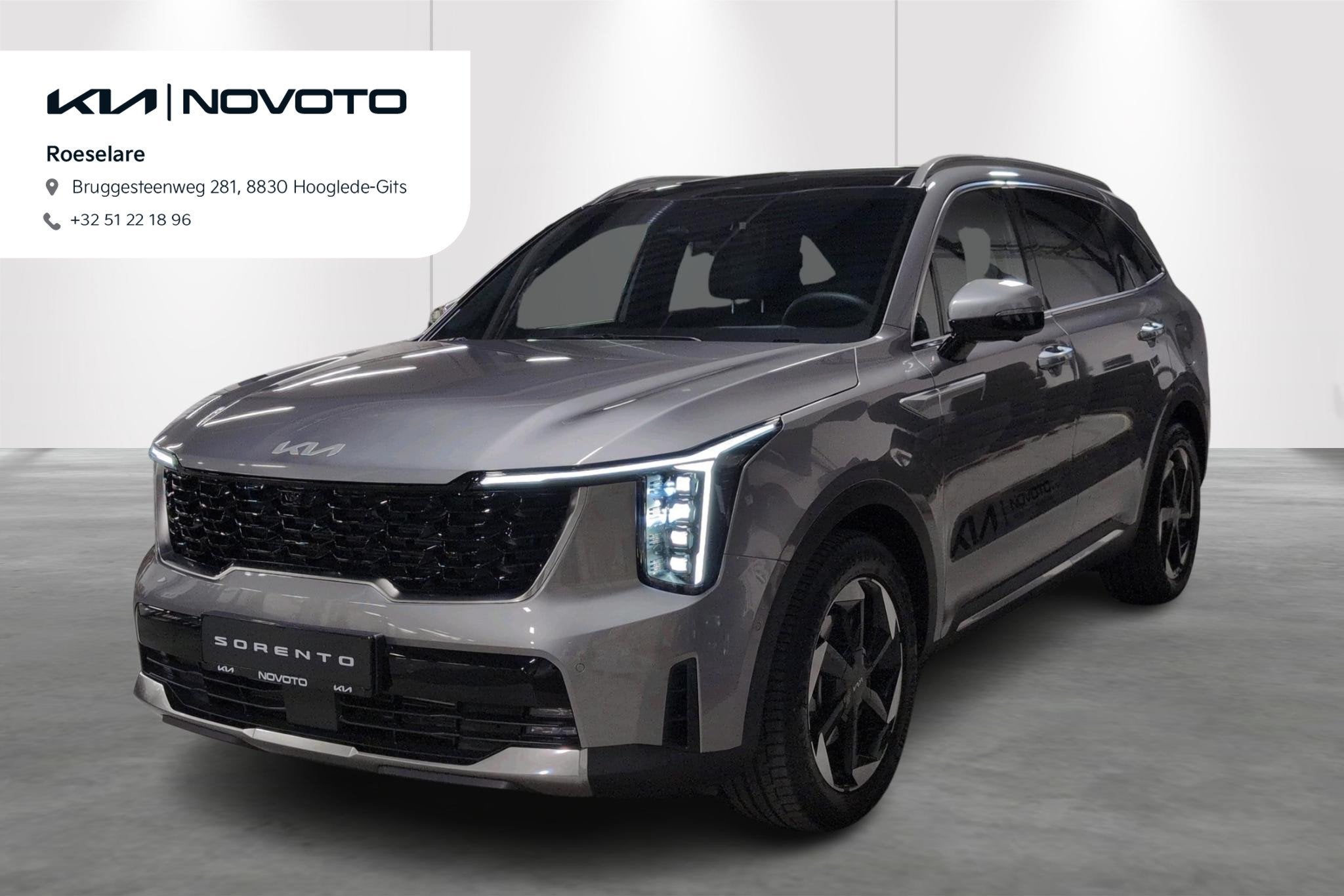 KIA Sorento Pace 1.6 HEV 4WD AT, Auto's, Automaat, 176 kW, Zwart, 4 cilinders