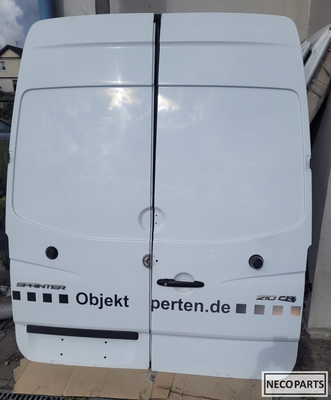 MERCEDES SPRINTER MAX 2013 PORTIER DEUR PORTIEREN ORIGINEEL, Arrière, Haillon arrière, Utilisé, -