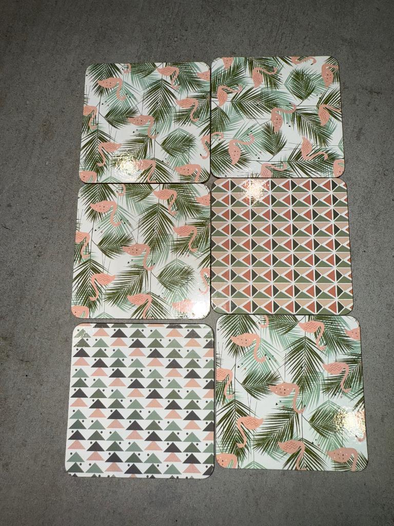 6 sous-verres Maisons du Monde, Maison & Meubles, Cuisine | Vaisselle, Enlèvement ou Envoi, Neuf, Autres types