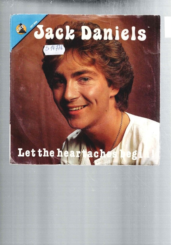 Vinyl, 7"  /  Jack Daniels  – Let The Heartaches Begin!, Ophalen of Verzenden, 1980 - 1989, Overige formaten