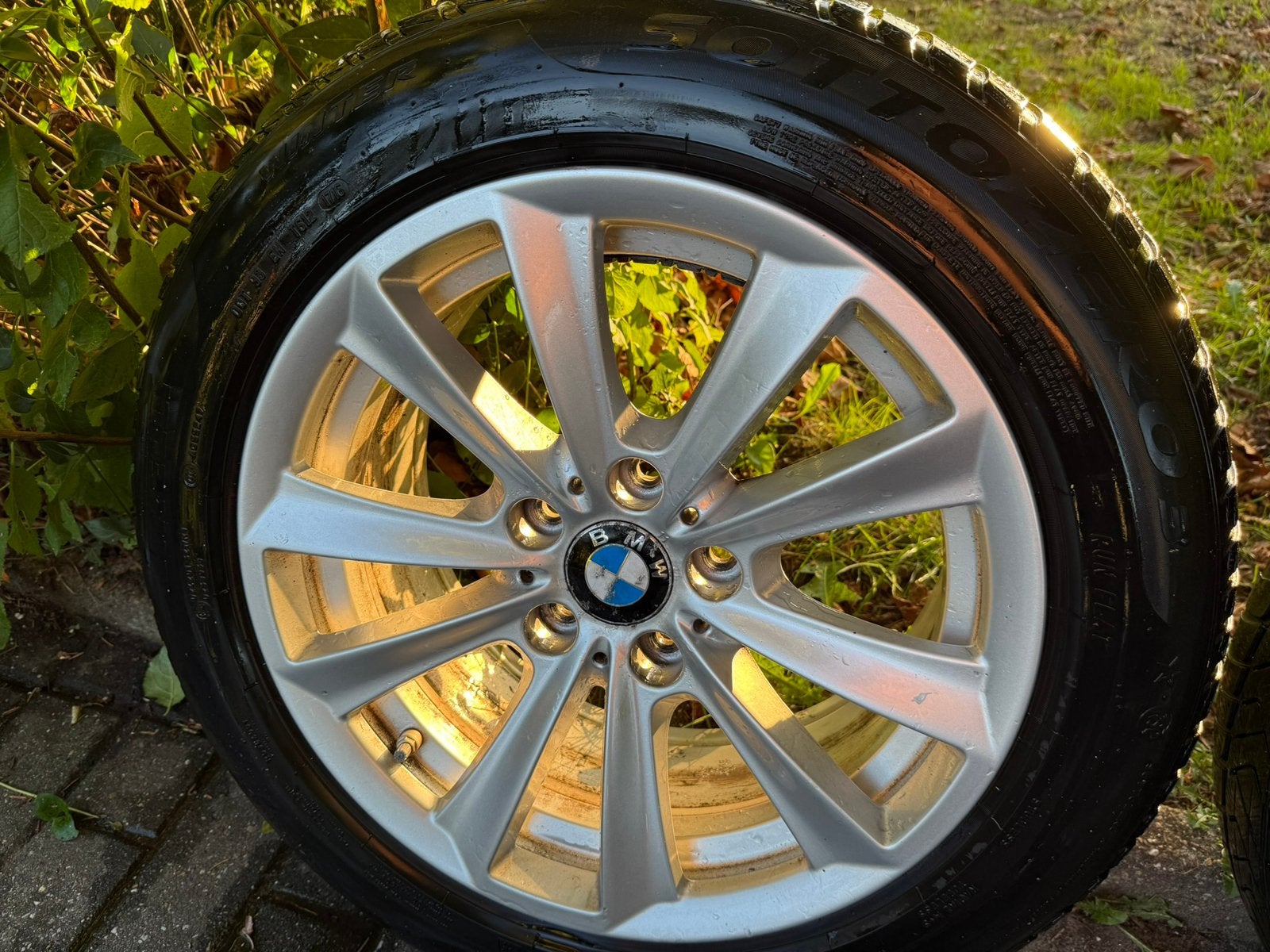 Originele BMW 17" Style 236 velgen + TPMS Sensoren, Ophalen, 17 inch, Winterbanden, Band(en)