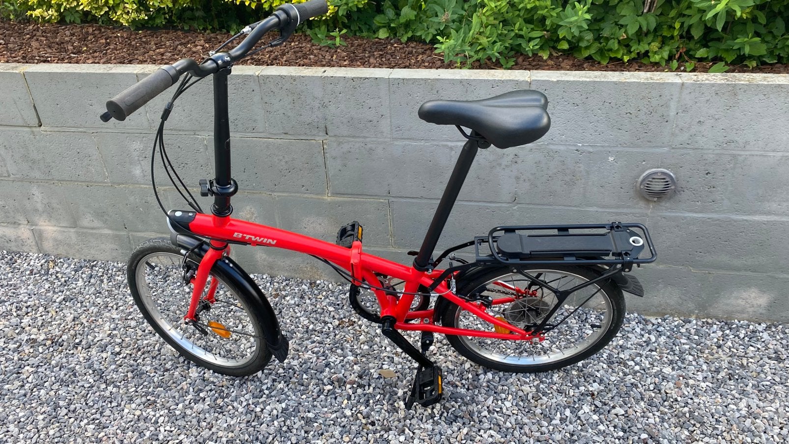 Vélo pliable B'Twin tilt 120, Vitesses, Frein sur jante, Comme neuf, Enlèvement