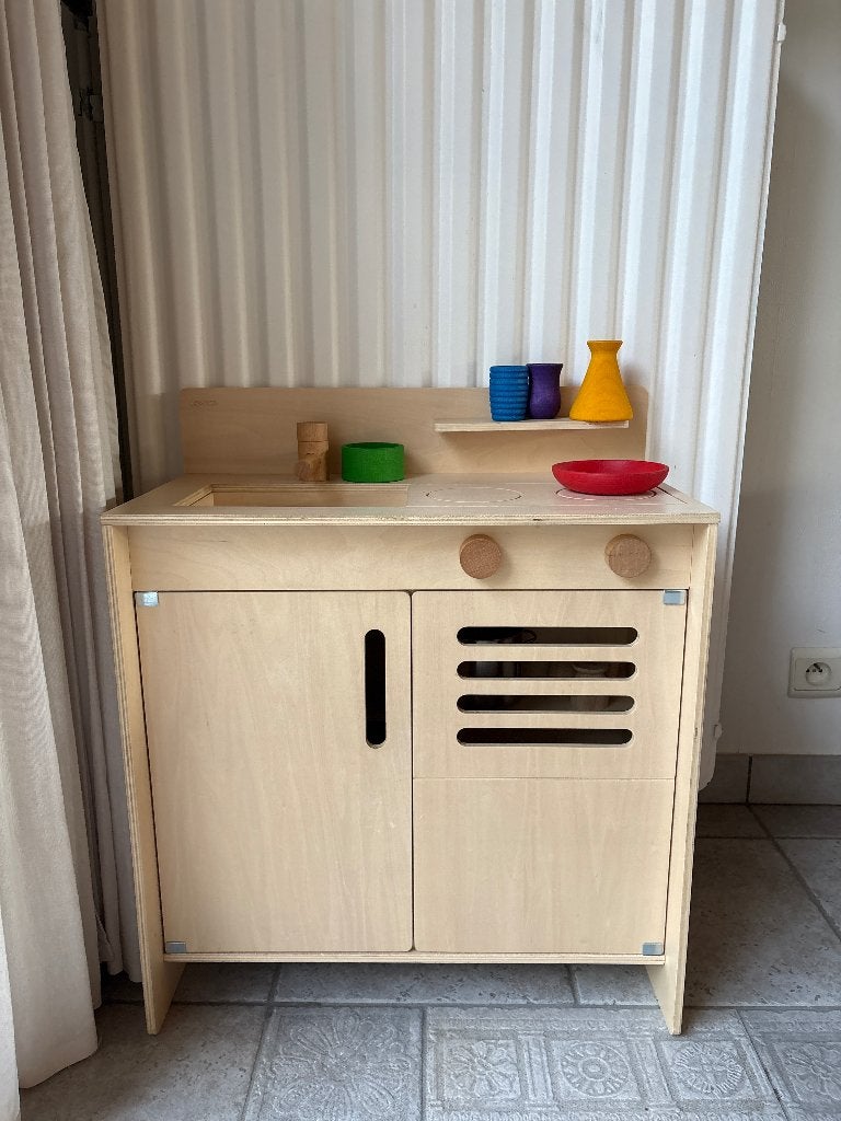 IN PRIJS VERLAAGD - Liewood houten speelkeuken, Ophalen, Zo goed als nieuw, Hout, Speelkeuken