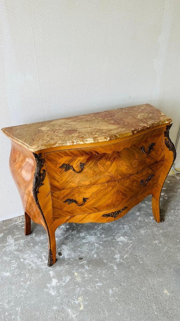 Commode Louis XV-stijl, Ophalen