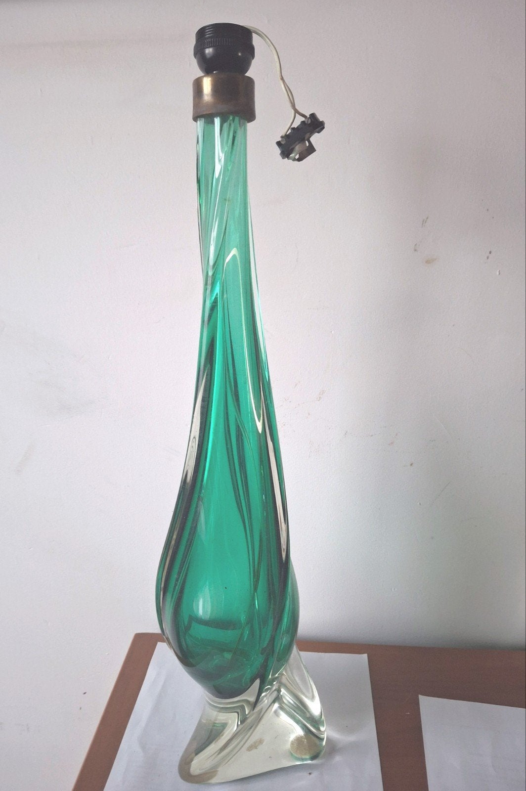 Lampe murano longueur 56vm, Antiquités & Art, Enlèvement ou Envoi
