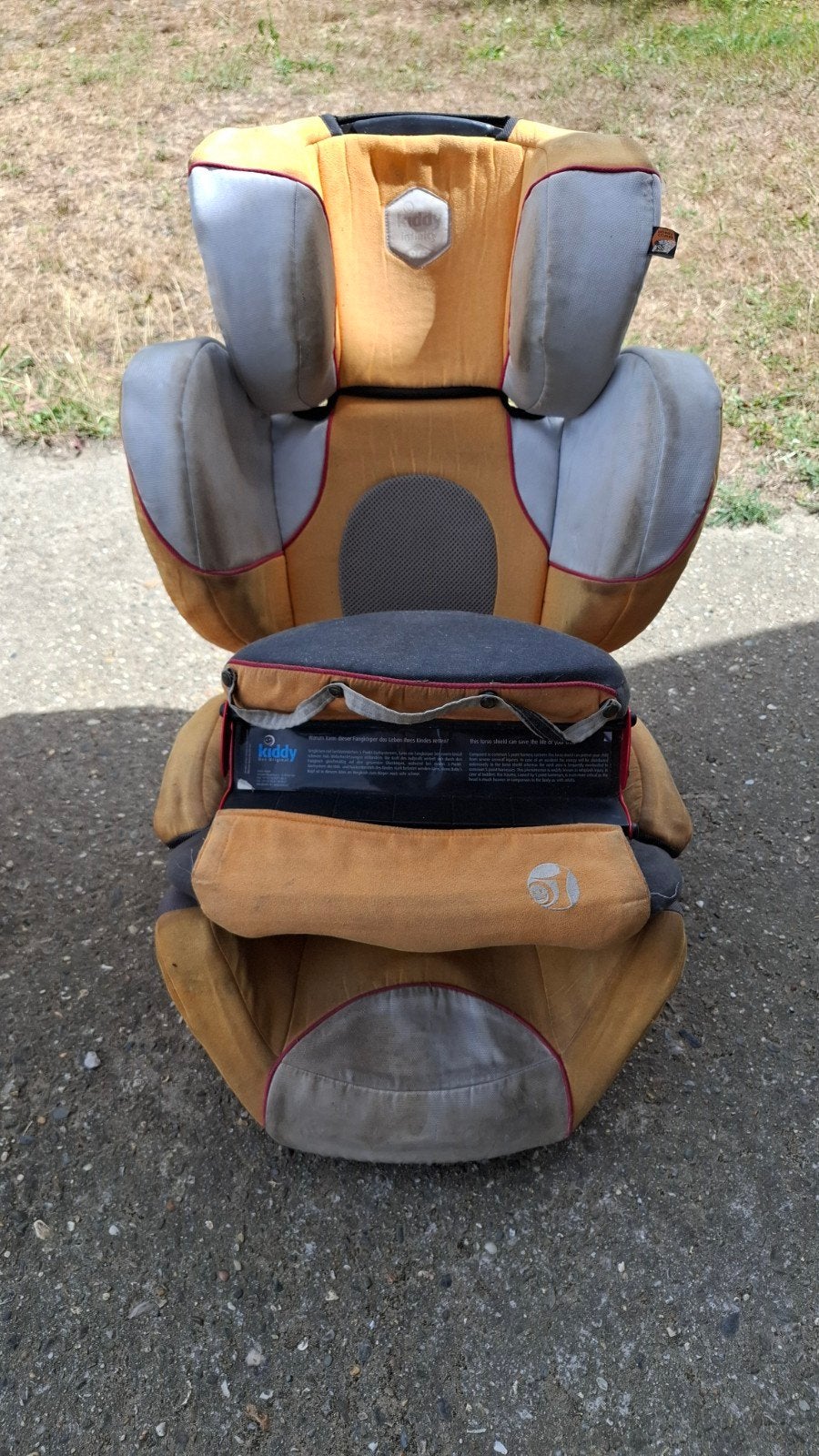 Kiddy Infinity Pro, Enlèvement, Utilisé, Ceinture de sécurité