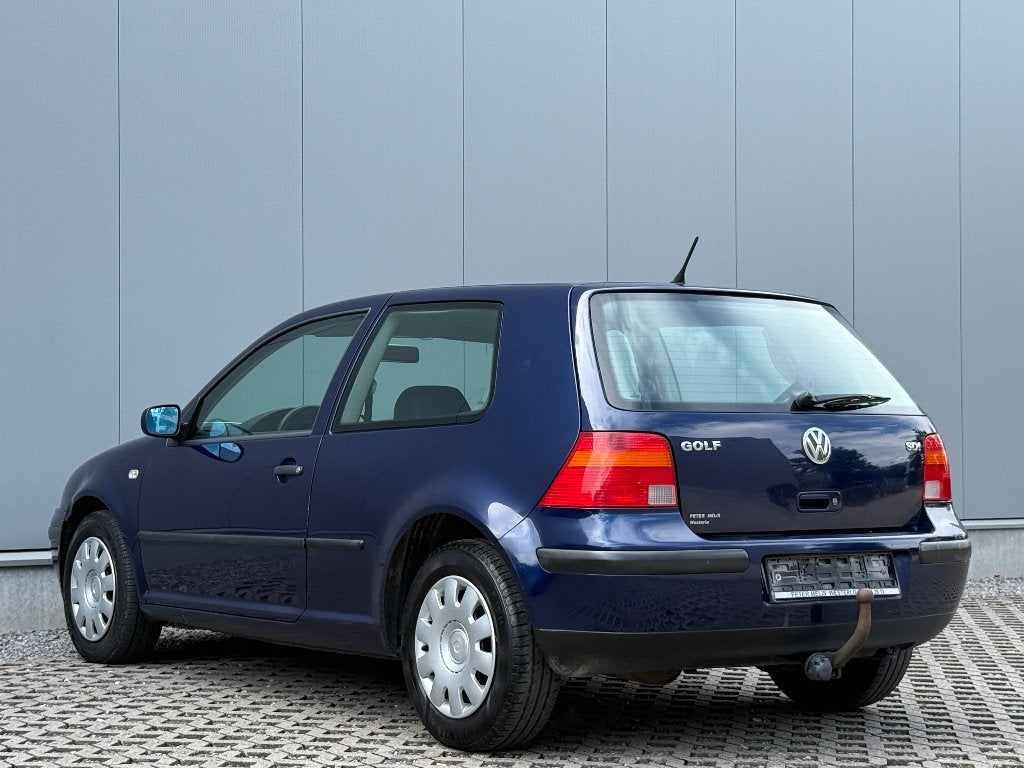 Volkswagen Golf 4 1.9 SDi Cruise Airco, Auto's, Voorwielaandrijving, 50 kW, 4 cilinders, Blauw