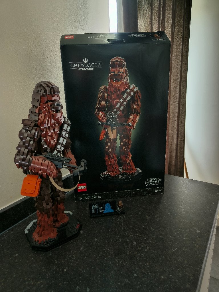 LEGO Star Wars Chewbacca – set 75371, Kinderen en Baby's, Ophalen, Star Wars, Lego, Zo goed als nieuw