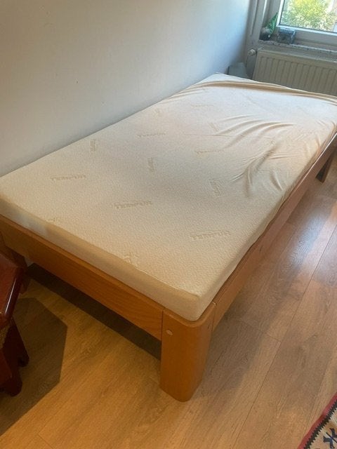 Auping Auronde cadre de lit + Auping Smart Base elecrtique, 90 cm, Beige, Enlèvement, Réglable