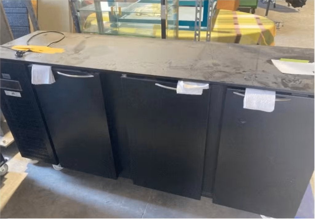 bar frigo volle deuren, Elektronische apparatuur, Koelkasten en IJskasten, Ophalen, Gebruikt