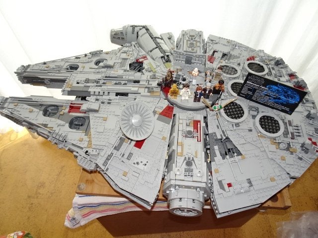 Lego 75192 Falcon UCS, Kinderen en Baby's, Ophalen, Star Wars, Lego, Zo goed als nieuw
