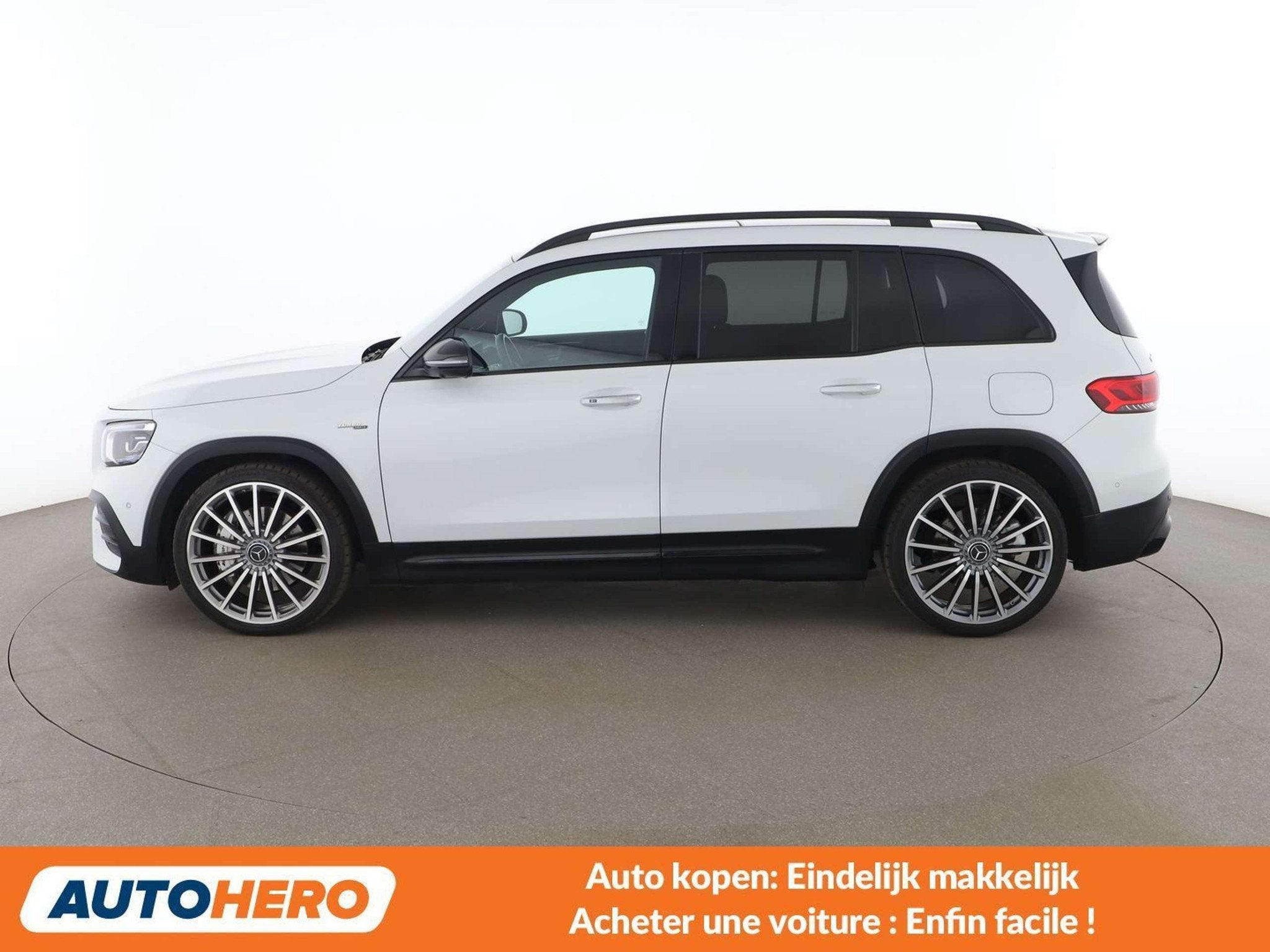 Mercedes-Benz GLB 35 AMG GLB 35 AMG 4Matic (bj 2021), Auto's, Mercedes-Benz, Automaat, 1770 kg, Alcantara, Wit