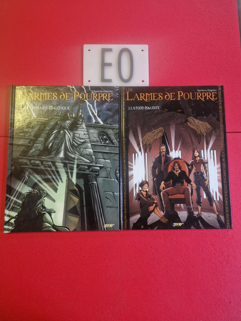 Lot de 2 bd les larmes de pourpre 1 et 2,EO, Enlèvement ou Envoi