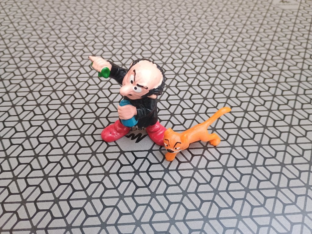 Schtroumpf bûcheron 2.0087, Enlèvement ou Envoi, Utilisé, Autres Schtroumpfs, Poupée, Figurine ou Peluche