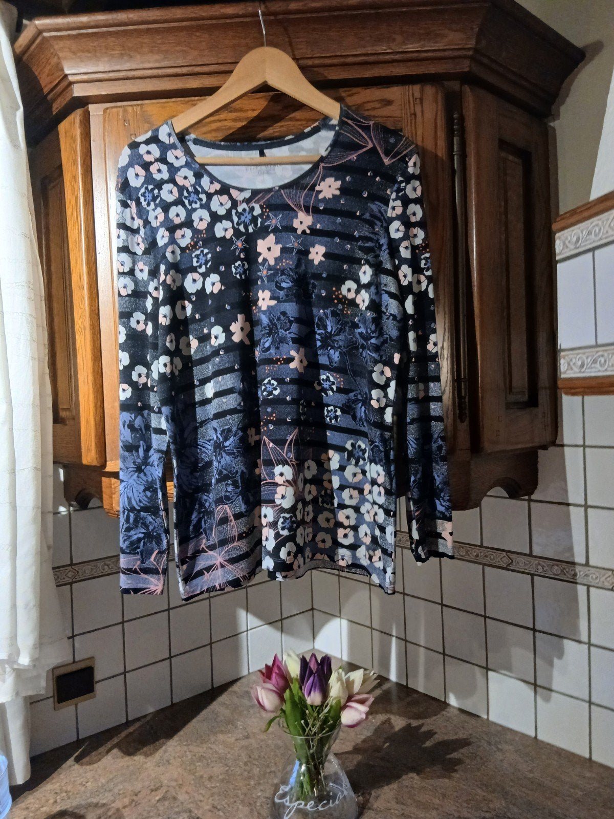 Gerry Weber top met print – Maat 42 – Zo goed als nieu, Ophalen of Verzenden, Maat 42/44 (L)