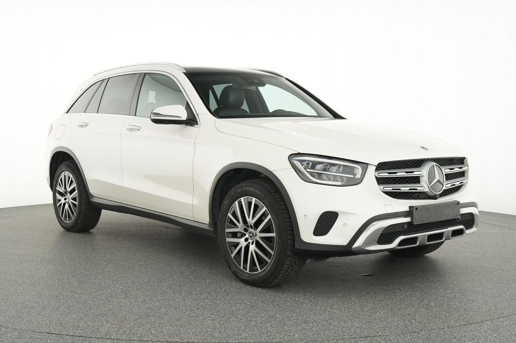 Mercedes-Benz GLC 300de 4MATIC Business Solution + PANORAMIS, Auto's, Automaat, Wit, Plug-in hybride, 5 zetels