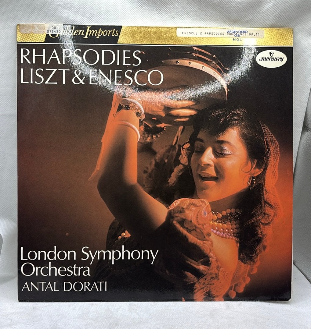 Liszt & Enesco — Rapsodieën — Antal Dorati — LP, Ophalen of Verzenden, Gebruikt, LP
