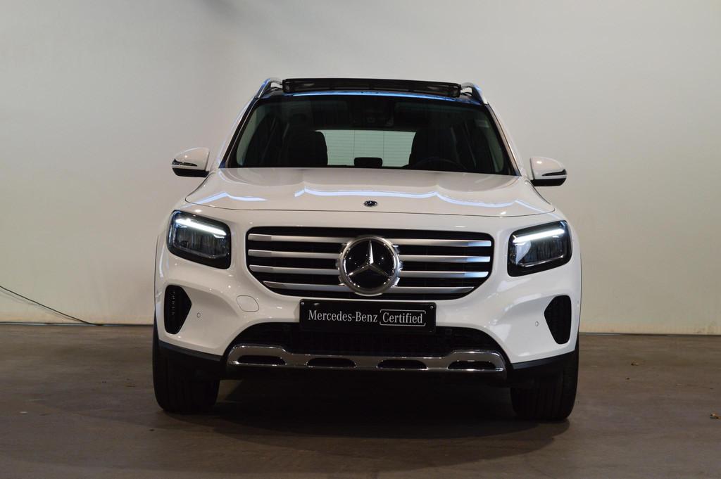 Mercedes-Benz GLB-Klasse 220 4MATIC Luxury Line | Panoramisc, Automaat, Stof, 4 cilinders, Wit