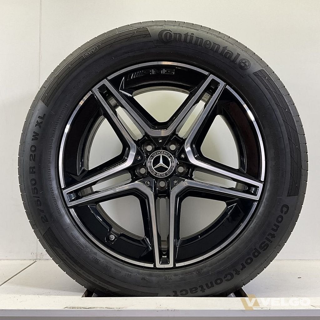MERCEDES GLC SET VELGEN + ALLSEASON BANDEN 20 INCH, Gebruikt, -, 275 mm, -
