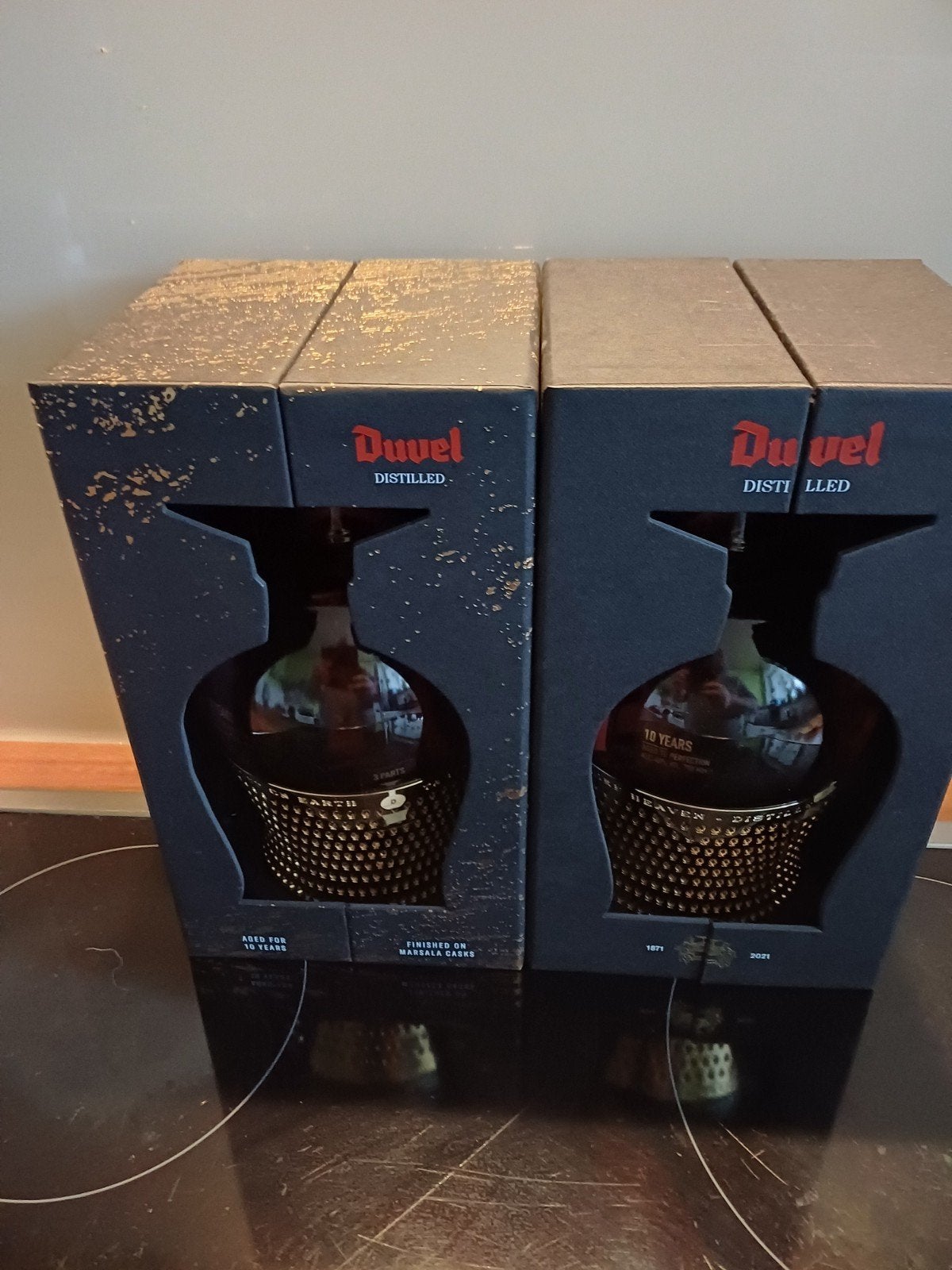 duvel distilled whisky 2021 en 2023, Minder dan 45 cm, Nieuw, Ophalen of Verzenden, Glas