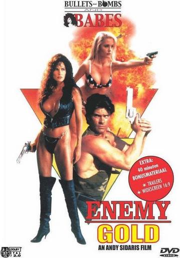 Enemy Gold (1993) Dvd Nieuw Geseald Zeldzaam !, À partir de 16 ans, Enlèvement ou Envoi, Neuf, dans son emballage, Action