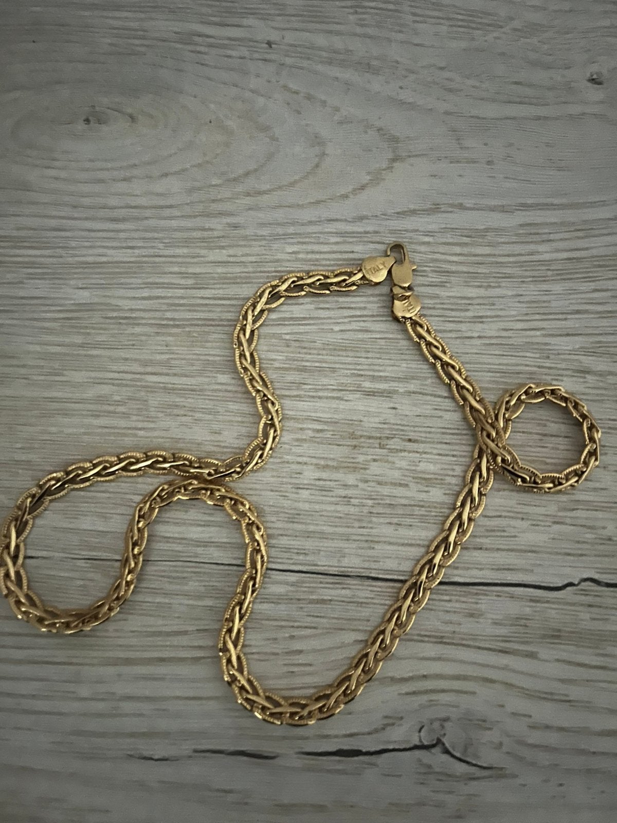 Colliers or 18K 32gr, Enlèvement ou Envoi, Comme neuf, Or, Or