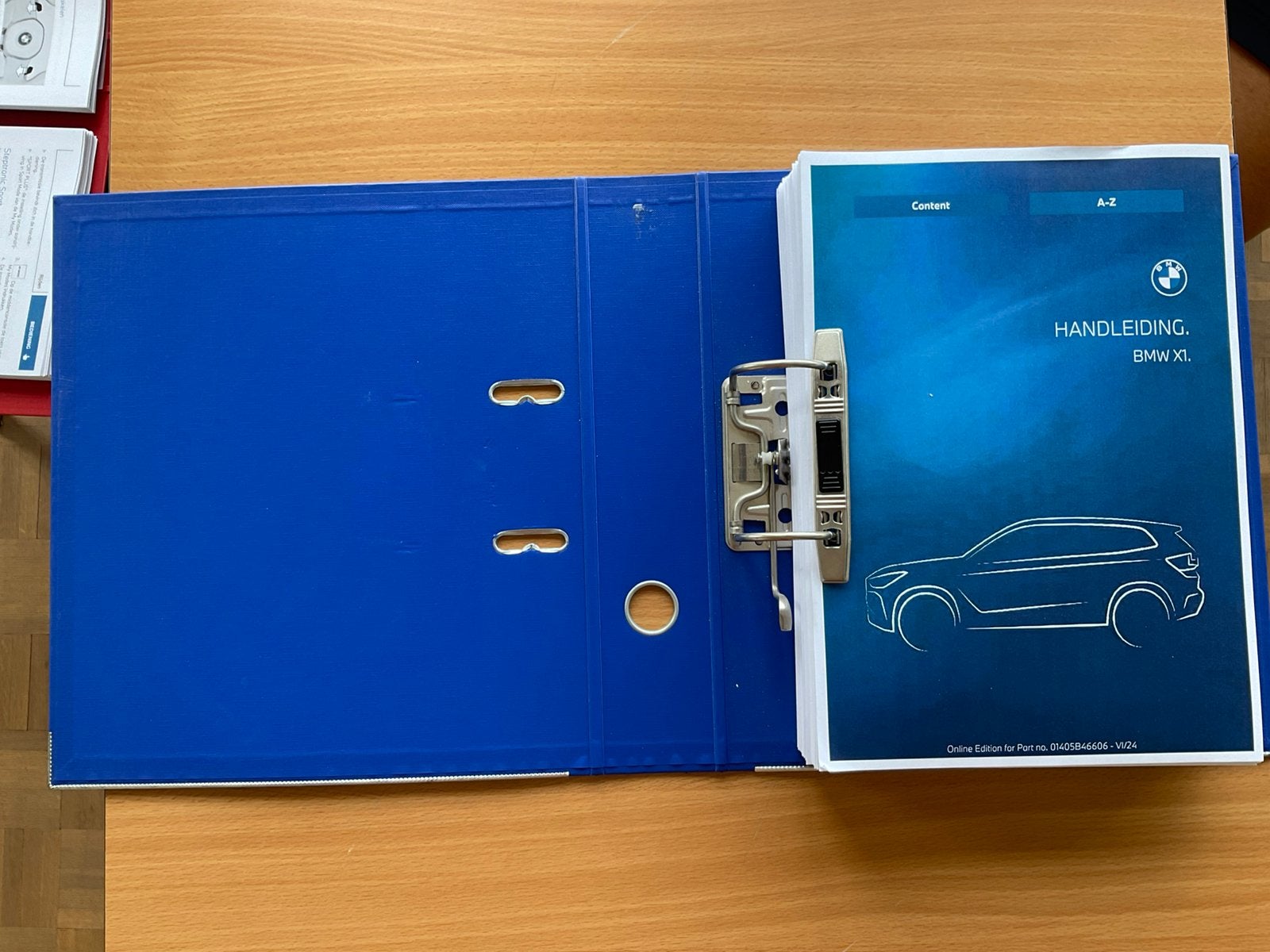 Handleiding Bmw x1 nederlands, Ophalen