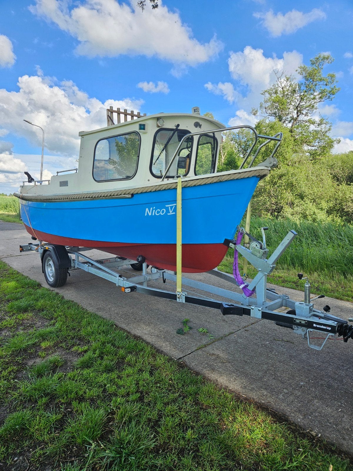 HARDY 18 Fast Fisher met Trailer, Watersport en Boten, Ophalen