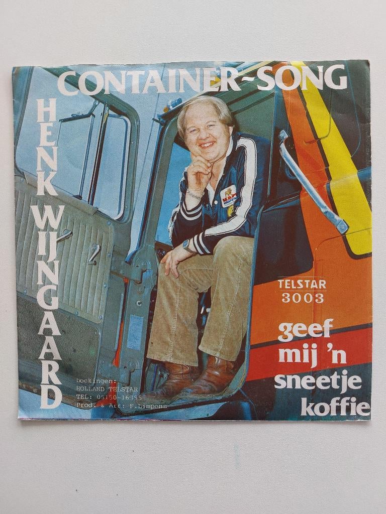 Henk Wijngaard - Container Song (1980), Ophalen of Verzenden, Nederlandstalig