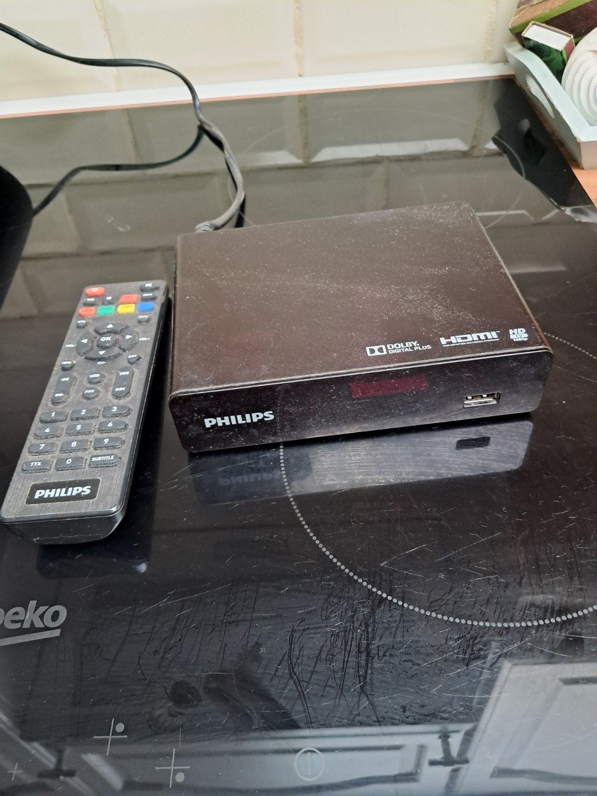 dvbt ontvanger philips, Ophalen, Zo goed als nieuw, Philips