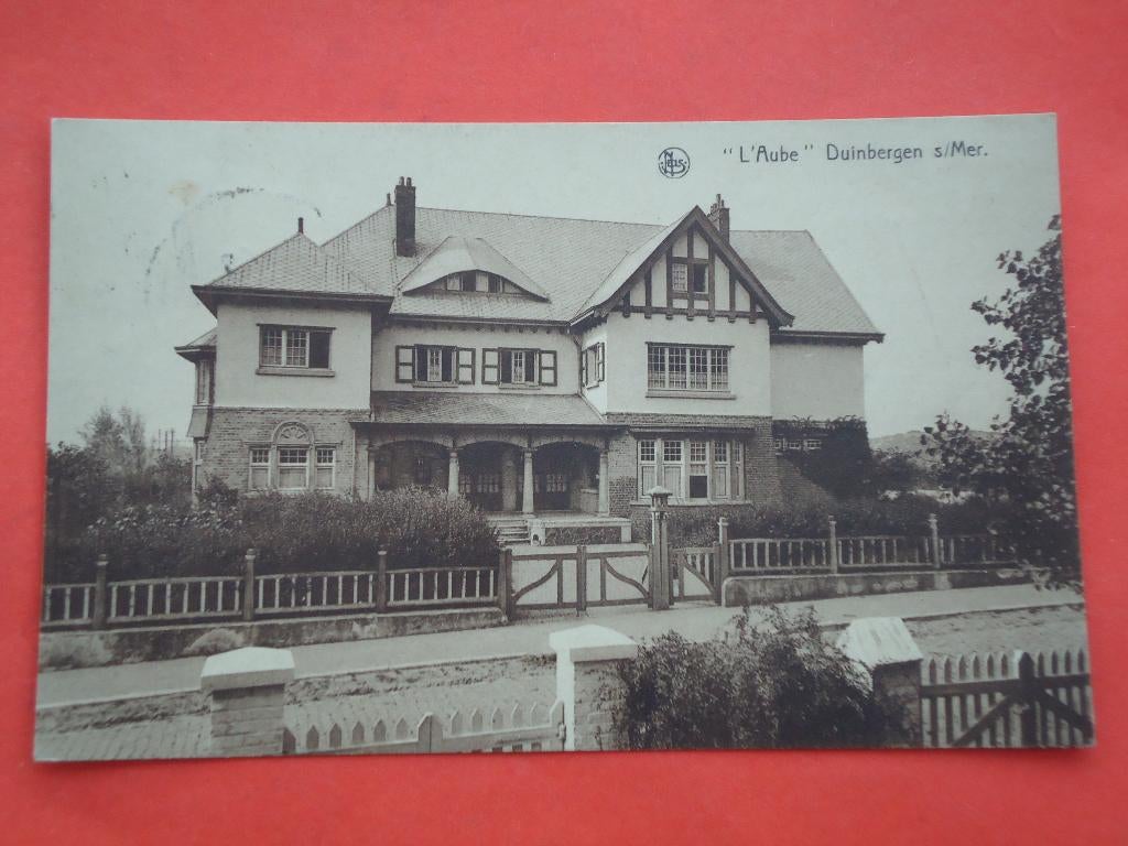 Knokke-Heist - Duinbergen L' Aube, Verzamelen, Ophalen of Verzenden, 1920 tot 1940, Gelopen, West-Vlaanderen