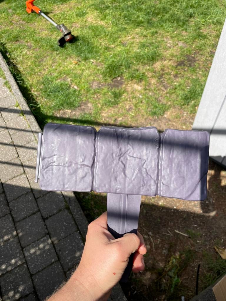 Plastik afrastering, Tuin en Terras, Ophalen, Zo goed als nieuw