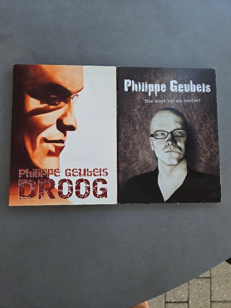 2 x Dvd philippe geubels zaalshows, Ophalen, Stand-up of Theatershow, Overige artiesten, Alle leeftijden