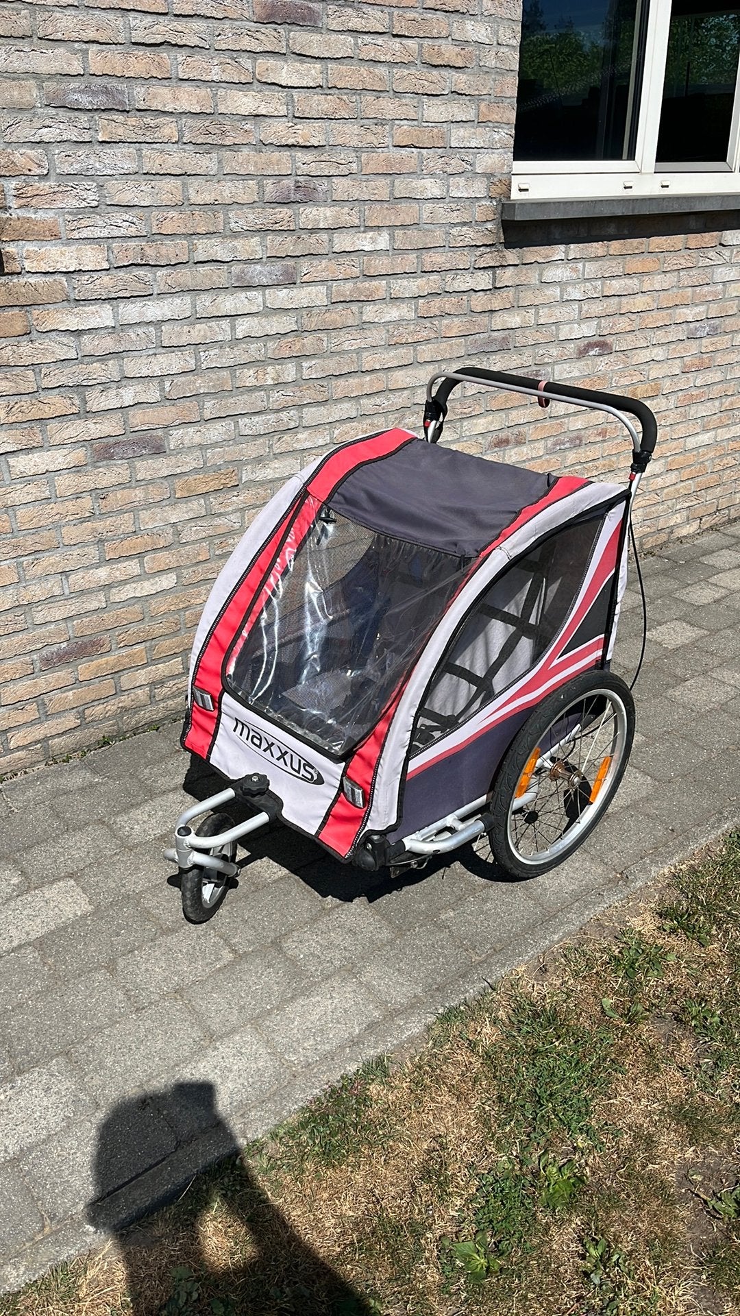 Maxxus fietskar en buggy, Ophalen, Zo goed als nieuw, Kinderkar, 40 tot 60 kg