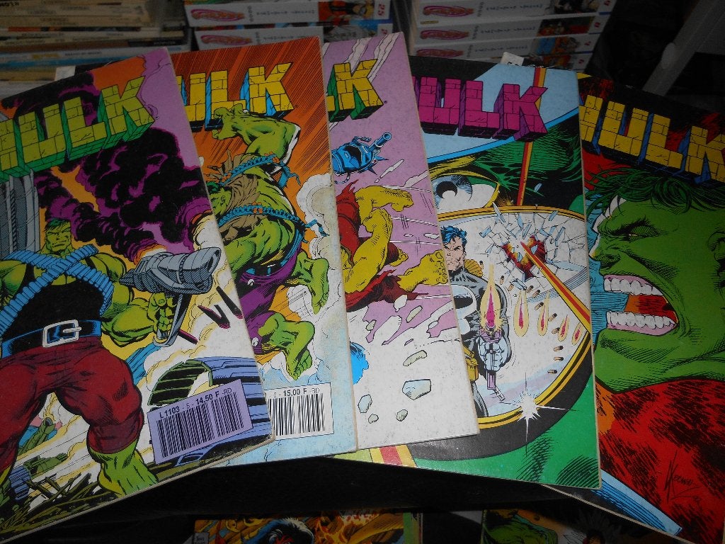 Lot de 5 HULK Marvel Comics T 5 à 9, Livres, BD | Comics, Comics, Enlèvement ou Envoi