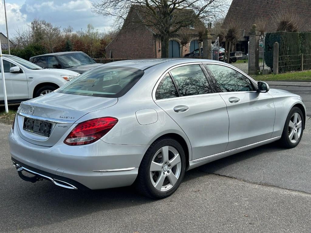 Mercedes C180d, 2015, 188.840km, EURO 6b, Full opt., Keuring, Autos, Argent ou Gris, Achat, Euro 6, Entreprise
