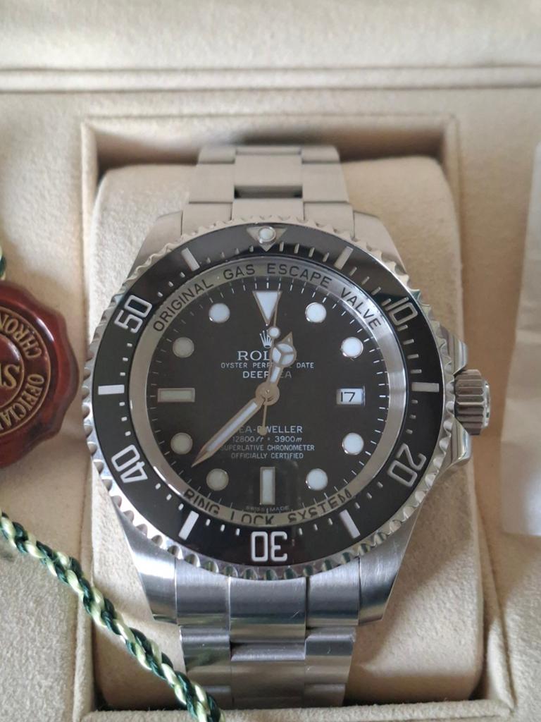 ROLEX sea dweller EN MONTBLANC limited edition, Handtassen en Accessoires, Horloges | Heren, Ophalen, Rolex
