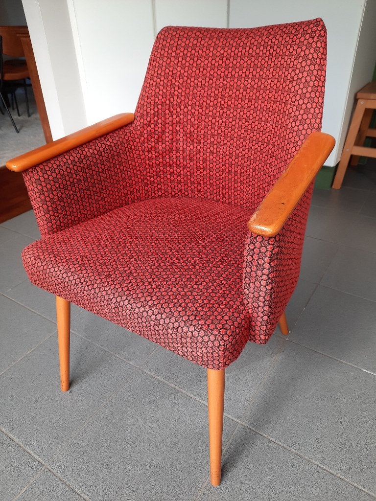 Vintage stoel/zeteltje, Ophalen, Hout, Gebruikt, Eén