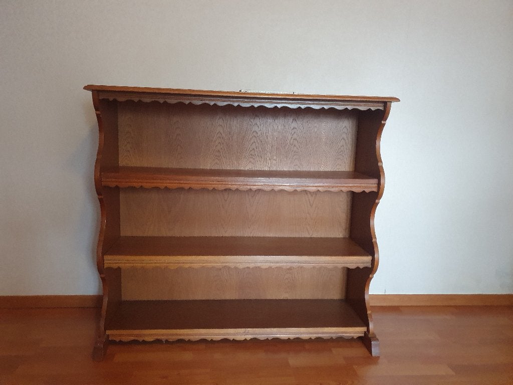 houten boekenrek, Ophalen, Met plank(en), Gebruikt, 100 tot 150 cm