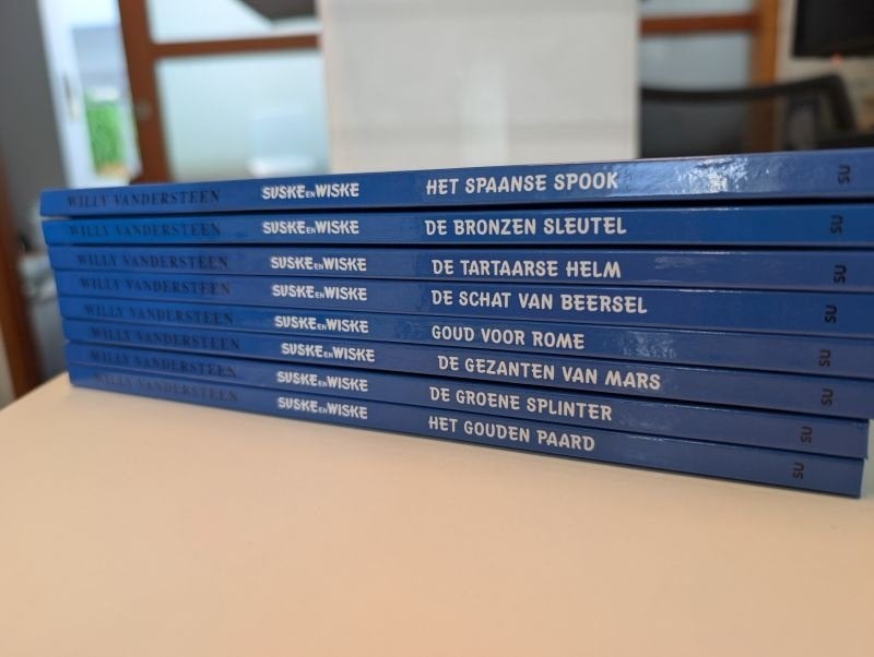 Blauwe reeks "Suske en Wiske", Willy vandersteen, Ophalen of Verzenden, Zo goed als nieuw, Meerdere stripboeken